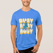 Herr Busy Sweeping Tri-Blend Shirt (Vorderseite)