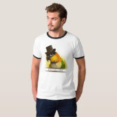 Herr Caique Realistisches Gemälde T-Shirt (Vorne ganz)