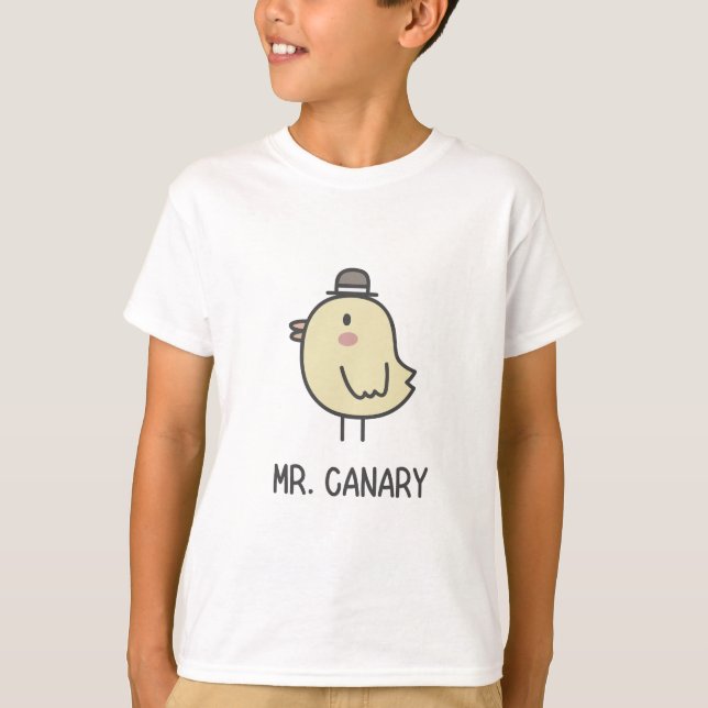Herr Canary T-Shirt (Vorderseite)