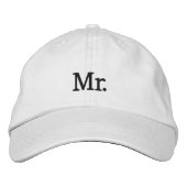 Herr Cap Bestickte Baseballkappe (Vorderseite)