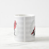 Herr Cardinal Herr und Frau His und ihrs Kaffeetasse (Mittel)