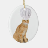 Herr Cat Chef To You Keramikornament (Rechts)
