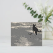 Herr Cat Postcard 010 Postkarte (Stehend Vorderseite)