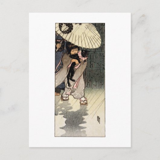 Herr Cat Postcard II Postkarte (Vorderseite)