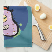 Herr Cell Geschirrtuch (Viertel Falte)