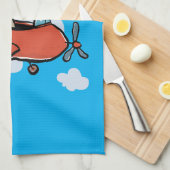 Herr Cell Geschirrtuch (Viertel Falte)