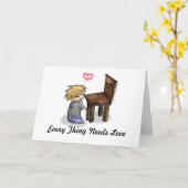 Herr Chair Card Karte (Gelbe Blume)