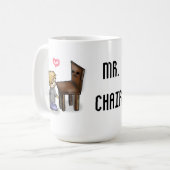 Herr Chair Pewdiepie Mug Kaffeetasse (Vorderseite Links)