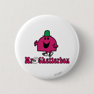 Herr Chatterbox Logo und Telefon Button