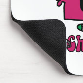 Herr Chatterbox Logo und Telefon Mousepad (Ecke)