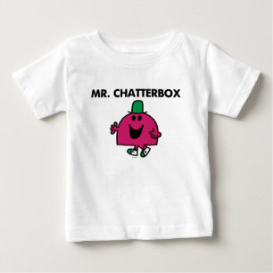 Herr Chatterbox Waving Hello Baby T-shirt