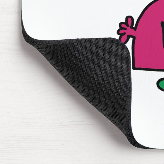 Herr Chatterbox Waving Hello Mousepad (Ecke)