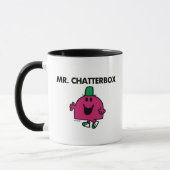 Herr Chatterbox Waving Hello Tasse (Links)