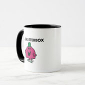 Herr Chatterbox Waving Hello Tasse (Vorderseite Links)