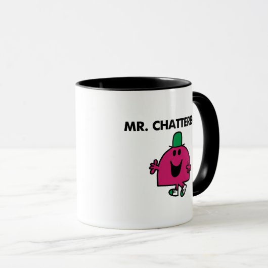 Herr Chatterbox Waving Hello Tasse (VorderseiteRechts)