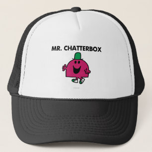 Herr Chatterbox Waving Hello Truckerkappe