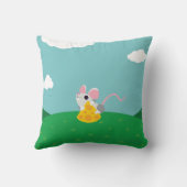 Herr Cheeseman die Maus Kissen (Rückseite)