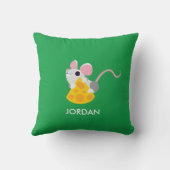 Herr Cheeseman die Maus Kissen (Rückseite)