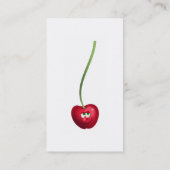 Herr Cherry Visitenkarte (Rückseite)