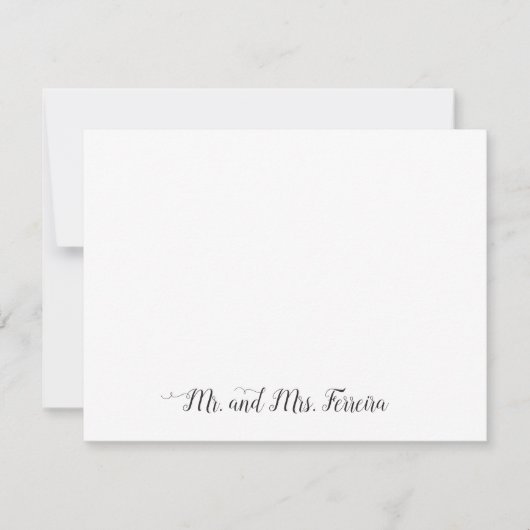 Herr Chic Blush Pink Couple Newlywed Polka Dot Mitteilungskarte (Vorderseite)