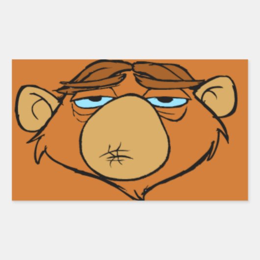 Herr Chim Rechteckiger Aufkleber (Vorderseite)