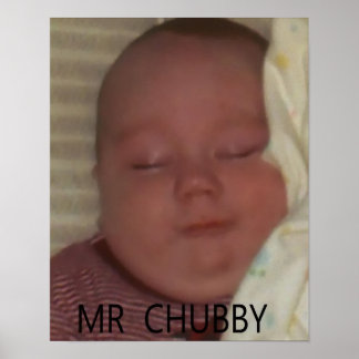 HERR CHUBBY POSTER