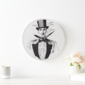 Herr Classy, scharf gekleideter Mann Große Wanduhr (Zuhause)