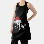 Herr Claus Couples Matching Christmas Pajamas Sant Schürze (InSitu)