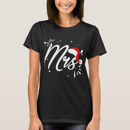 Herr Claus Pajamas Herr Red Santa T-Shirt (Vorderseite)
