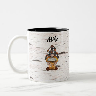 Herr Coffee Gnome Zweifarbige Tasse