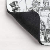 Herr Collins und Charlotte waren beide stehend Mousepad (Ecke)