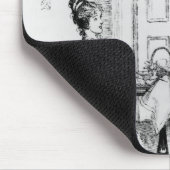 Herr Collins und Elizabeth Mousepad (Ecke)