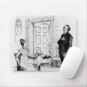 Herr Collins und Elizabeth Mousepad (Mit Mouse)