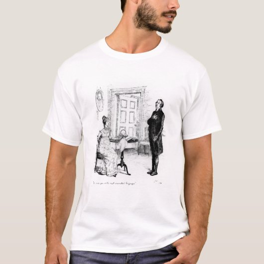 Herr Collins und Elizabeth T-Shirt (Vorderseite)