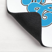 Herr Cool | Glückliche Faustpumpe Mousepad (Ecke)