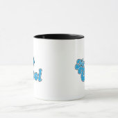 Herr Cool | Glückliche Faustpumpe Tasse (Zentrum)