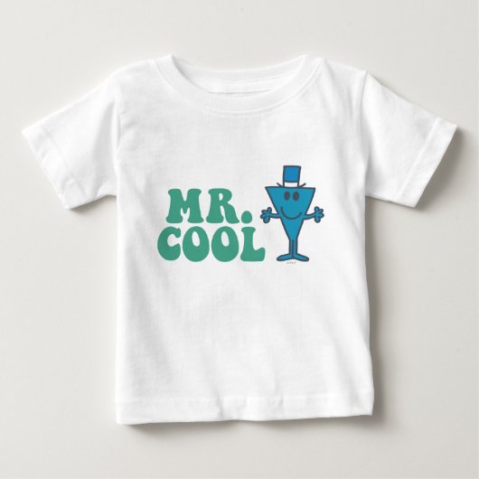 Herr Cool | Logodesign Baby T-shirt (Vorderseite)