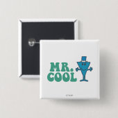Herr Cool | Logodesign Button (Vorne & Hinten)