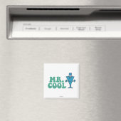 Herr Cool | Logodesign Magnet (In Situ (Geschirrspüler))