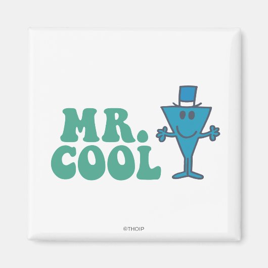 Herr Cool | Logodesign Magnet (Vorne)