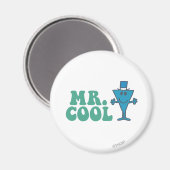 Herr Cool | Logodesign Magnet (Vorderseite/Rückseite)