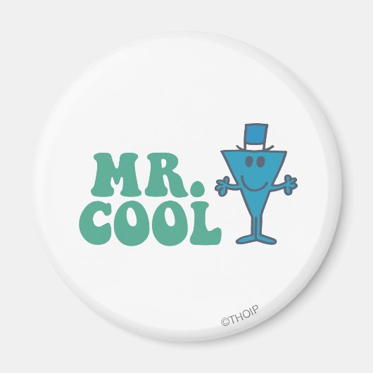 Herr Cool | Logodesign Magnet (Vorne)
