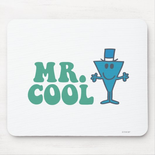 Herr Cool | Logodesign Mousepad (Vorne)