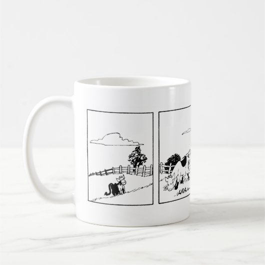 Herr Cow -- Ich gehe innerhalb der Tasse (Links)