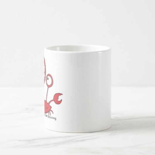 Herr Crabby morgens Kaffeetasse (Mittel)