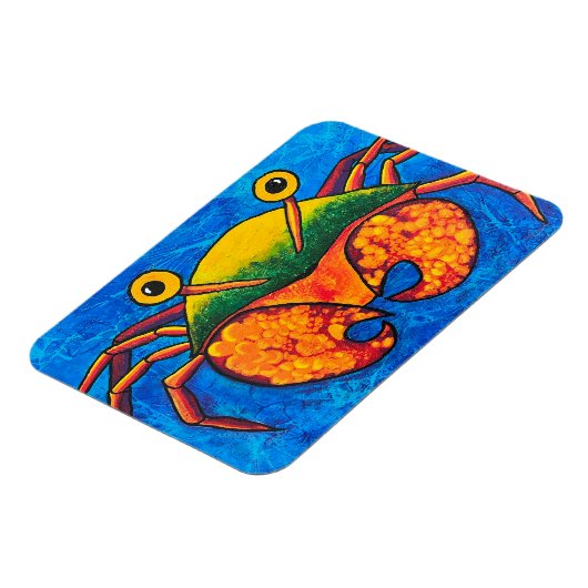 Herr Crabby Pants selbst Magnet (Linke Seite)