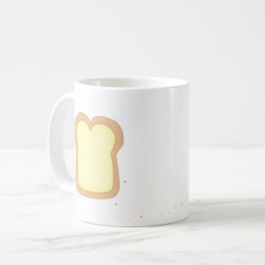 Herr Crumbs Mug - gegenüber von Richtung Kaffeetasse (Vorderseite Links)