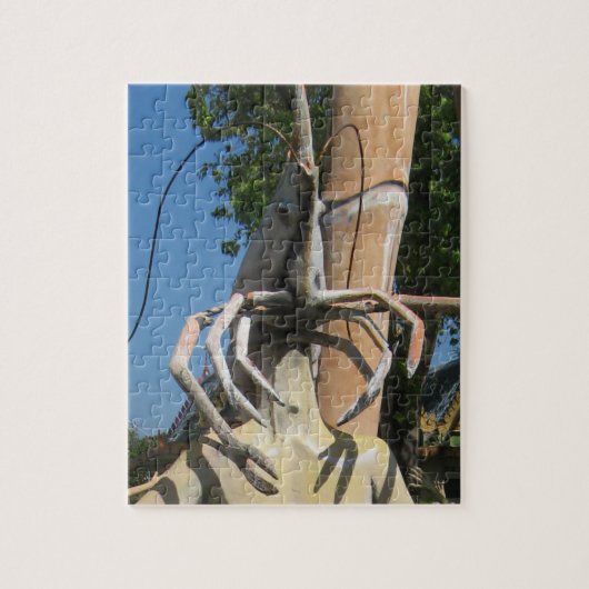 Herr Crustacean AKA Lobster Leiter ... Buddhist He Puzzle (Vertikal)