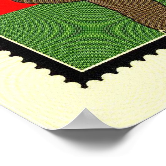 Herr D Poster (Ecke)