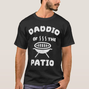Herr Daddio vom Patio Vatertag BBQ Grill Papa T-Shirt